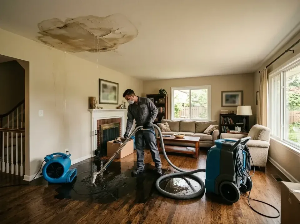 attic-pipe-burst-ceiling-drip-008 — frequently asked questions, Water Damage Restoration & Carpet Care in Benson, MN